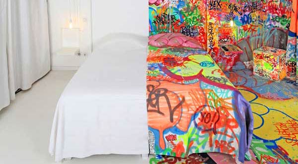 ไอเดียการดีไซน์ห้องแบบ Half Room