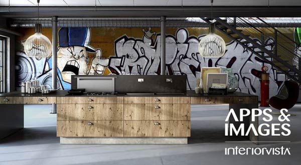 ห้องครัวใหม่ร่วมสมัย