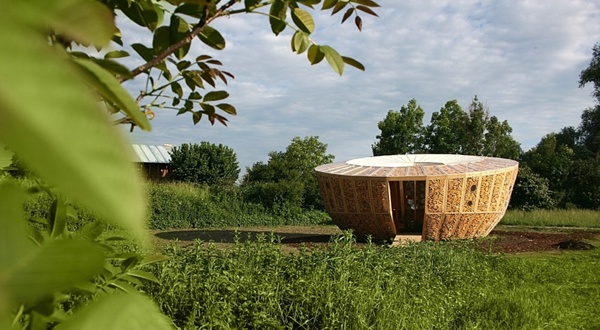 สถาปัตยกรรม บ้านข้าวโพด ในฝรั่งเศส