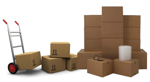 อุปกรณ์ต่างๆสำหรับการบรรจุสิ่งของย้ายบ้าน