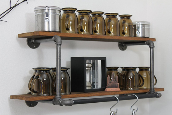 ไอเดีย ของแต่งบ้านสุดแนวจากท่อเหล็ก