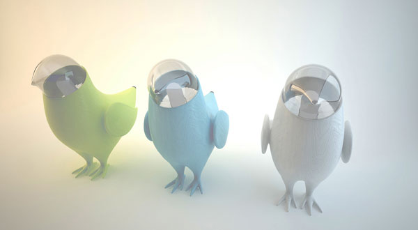 โคมไฟนกสุดสวย