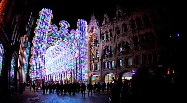 แสงสีของไฟ LED 