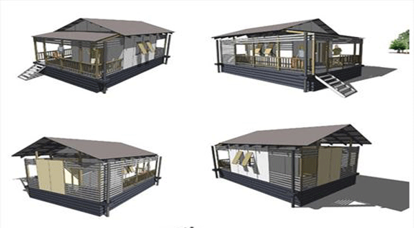  แบบบ้านลอยน้ำของกรมโยธาธิการ