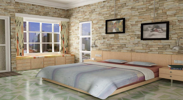 แบบห้องนอนสไตล์โมเดิร์นผสมสไตล์คลาสสิค