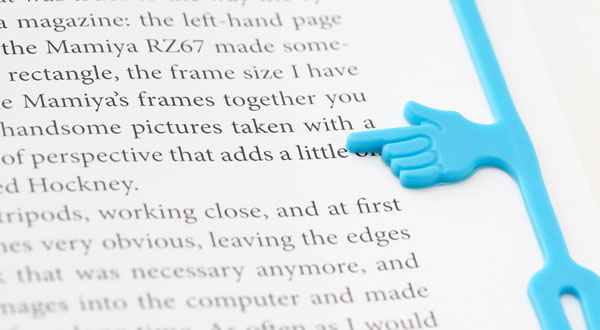 ที่คั่นหนังสือนิ้วชี้