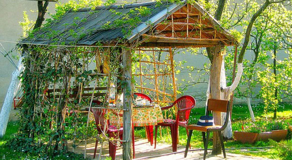 พื้นที่กลางแจ้งสำหรับรับแขก