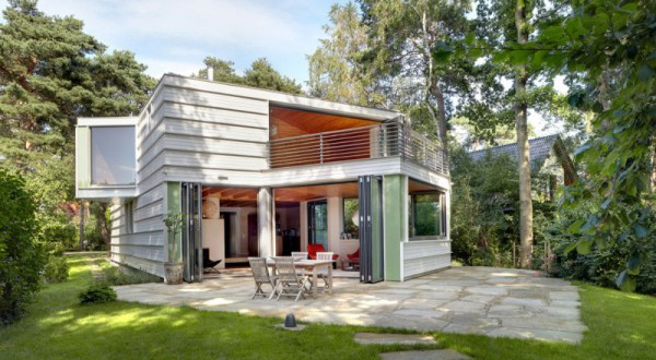 แบบบ้านไม้ 2 ชั้น ท่ามกลางธรรมชาติ