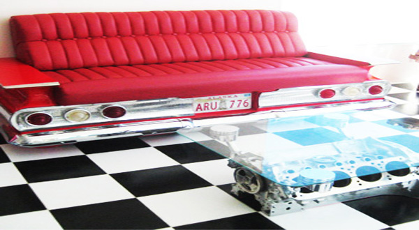 MODERN CLASSIC CARS เฟอร์นิเจอร์รุปแบบใหม่เอาใจคนรักรถ