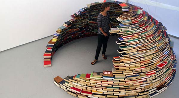 ไอเดียการเก็บหนังสือ