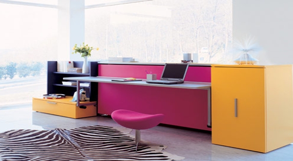 โต๊ะทำงานสำหรับบ้านพื้นที่ขนาดเล็ก