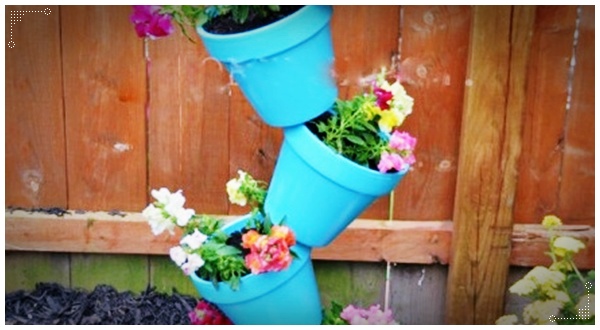 DIY วิธิการทำกระถางดอกไม้แขวน 