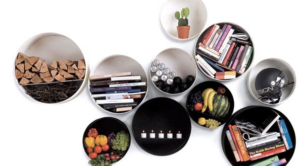 เก็บของบนผนัง