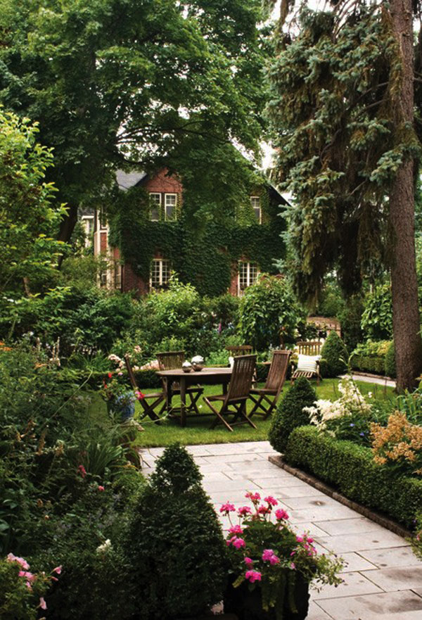 สวนหย่อมทางเดิน สวนหย่อมทางเดิน