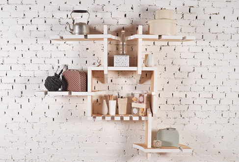 ชั้นวางติดผนัง ชั้นวาง