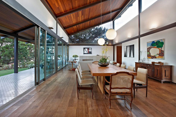 พื้นไม้ ไม้ระแนง กระจก โต๊ะไม้ พื้นไม้ ไม้ระแนง กระจก โต๊ะไม้