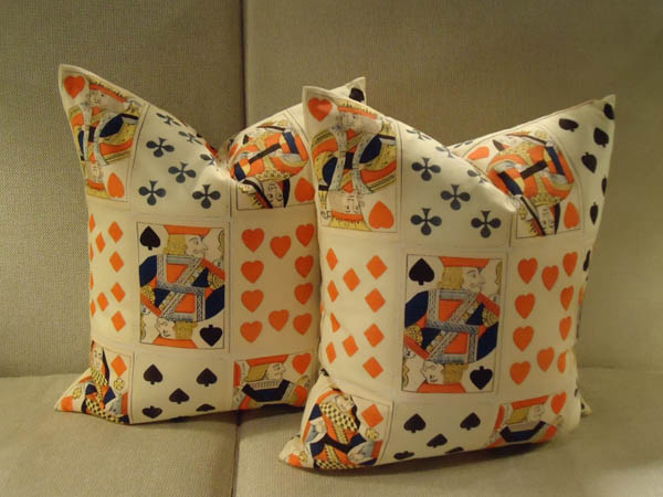 หมอน หมอนรูปลายไพ่