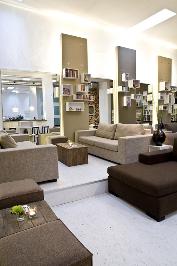 โซฟา ชั้นวางหนังสือ ชั้นวาง