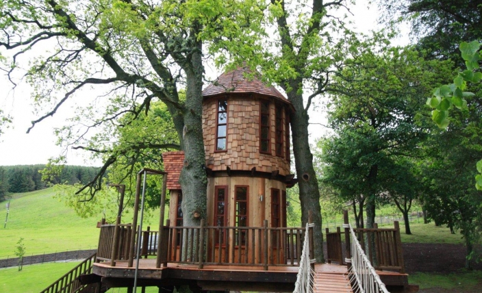 บ้านต้นไม้ สะพานเชือก บ้านต้นไม้ สะพานเชือก