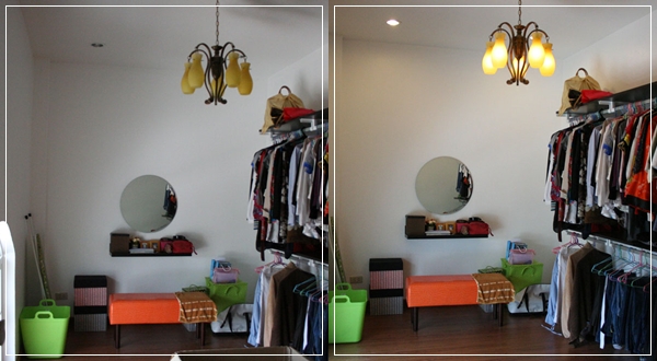 ตกแต่งห้องเสื้อผ้า ตกแต่งห้องเสื้อผ้า