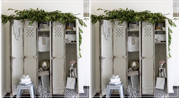 ตู้ไม้สีขาว