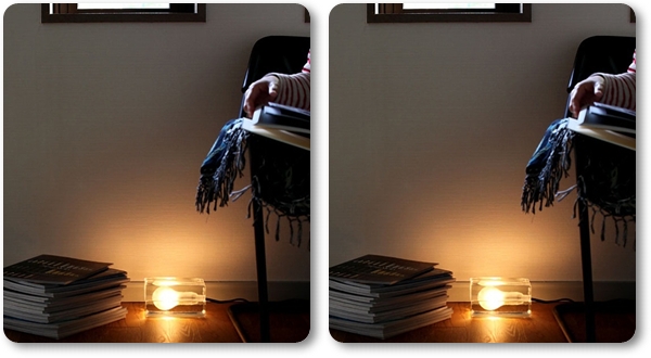 โคมไฟหลอดแก้ว