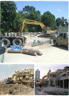 รื้อถอนฐานราก