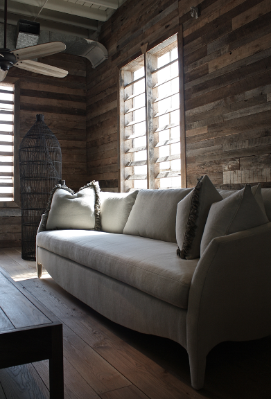 ตกแต่งห้องนั่งเล่นด้วยแผ่นไม้ธรรมชาติ ตกแต่งห้องนั่งเล่นด้วยแผ่นไม้ธรรมชาติ