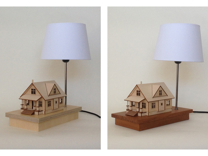 แบบโคมไฟ 