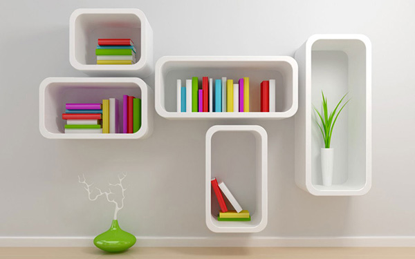 ไอเดียชั้นวางหนังสือ