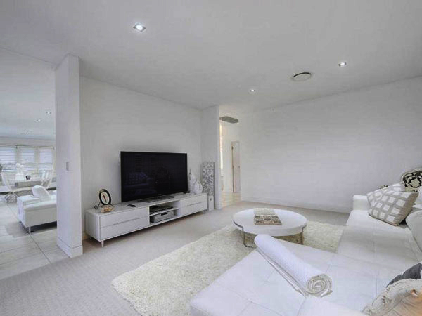 ตกแต่งบ้านสีขาว