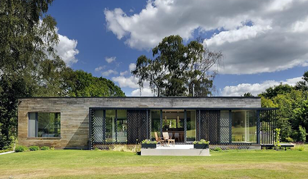 บ้านชั้นเดียวสไตล์ร่วมสมัย บ้านชั้นเดียวสไตล์ร่วมสมัย