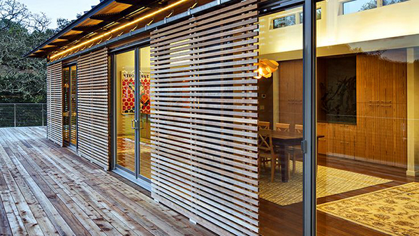 ตกแต่งบ้านด้วนไม้ระแนง