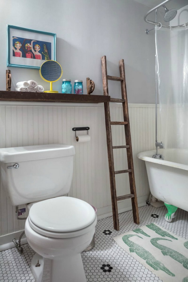 แต่งห้องน้ำแบบวินเทจ