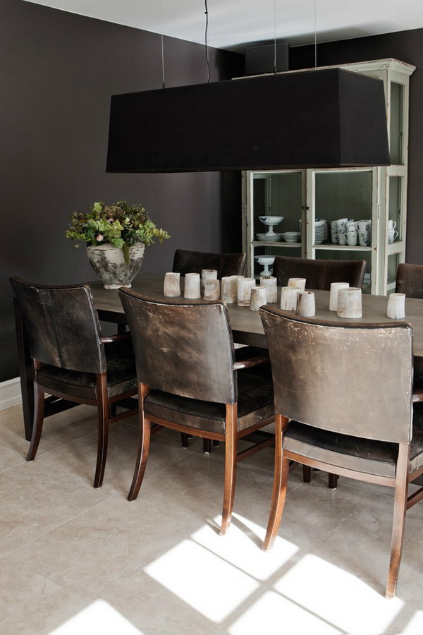 ไอเดียตกแต่งห้องรับประทานอาหาร