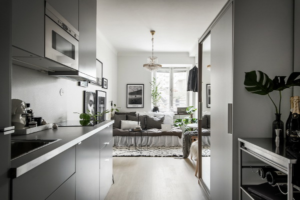 ตกแต่งภายในด้วยสีเทา ตกแต่งภายในด้วยสีเทา