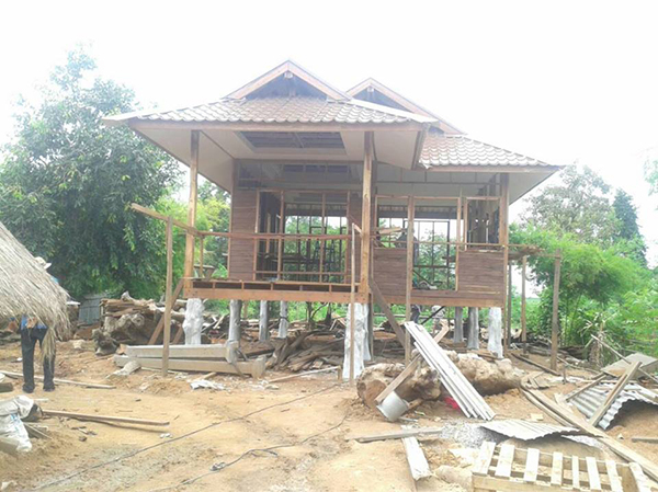 บ้านไม้ชั้นเดียว บ้านไม้ชั้นเดียว