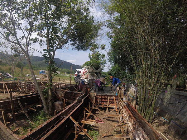 เทพื้นคอนกรีต เทพื้นคอนกรีต