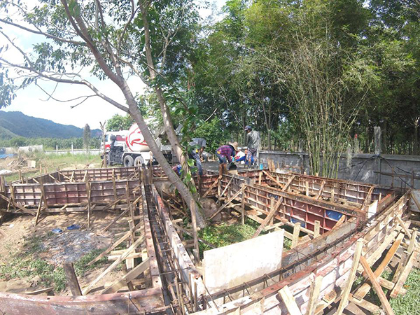 เทพื้นคอนกรีต เทพื้นคอนกรีต