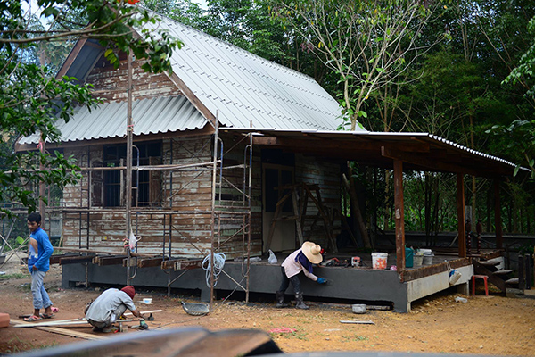 สร้างบ้านไม้ สร้างบ้านไม้