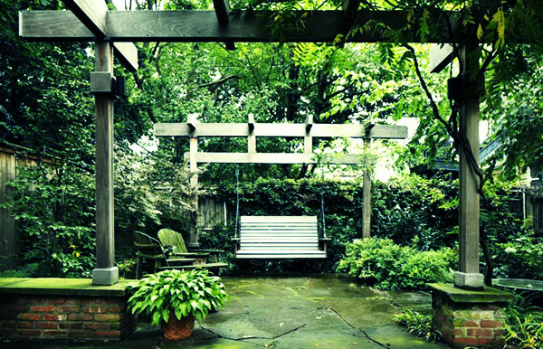 ชิงช้าแต่งสวน