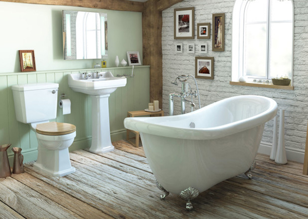 แต่งห้องน้ำ สไตล์คลาสสิค