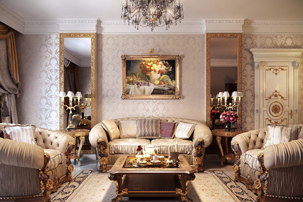 แต่งห้องรับแขกให้ดูหรูหรา