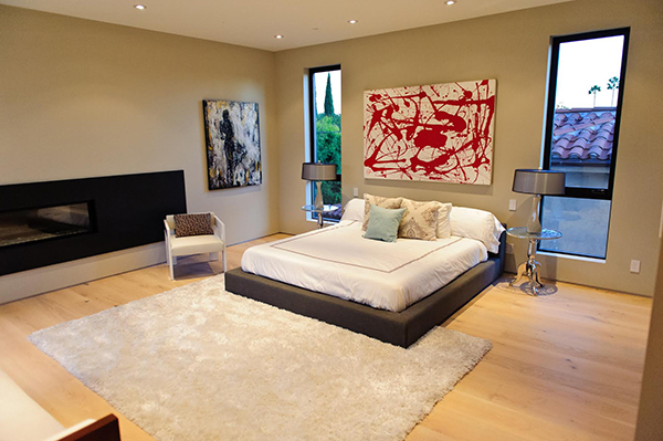 บ้านสองชั้นตกแต่งแบบหรูหรา