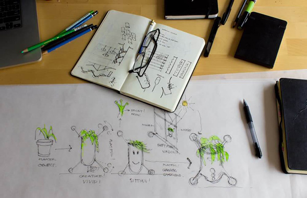 กระถางต้นไม้ติดกระจก