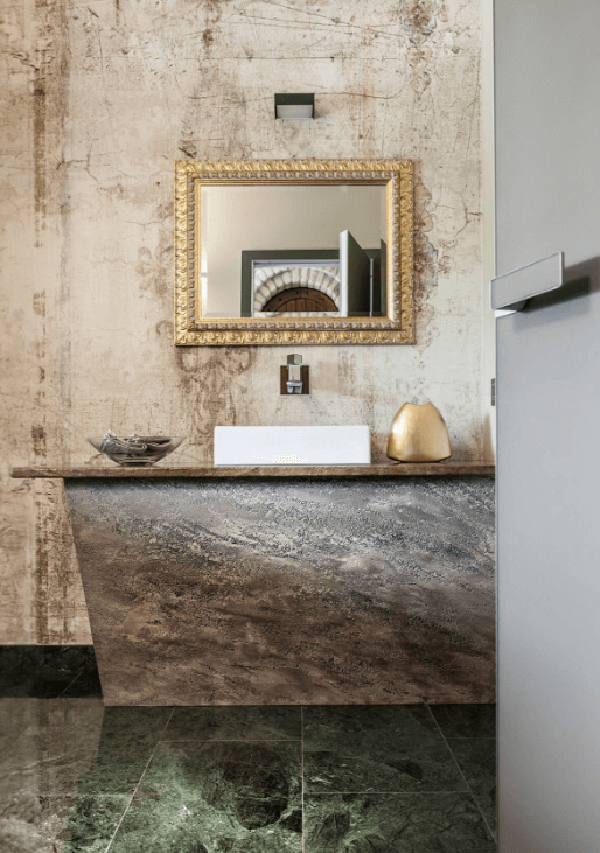 ห้องน้ำแบบ Rustic Style