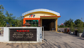 งานก่อสร้างคลังสินค้า