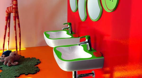 ห้องน้ำสำหรับเด็กๆ