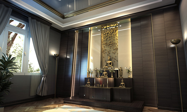 จัดห้องพระให้เป็นมงคลกับบ้าน