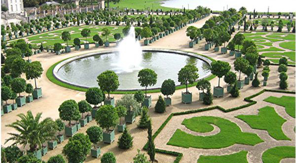 การจัดสวนสไตล์ฝรั่งเศส